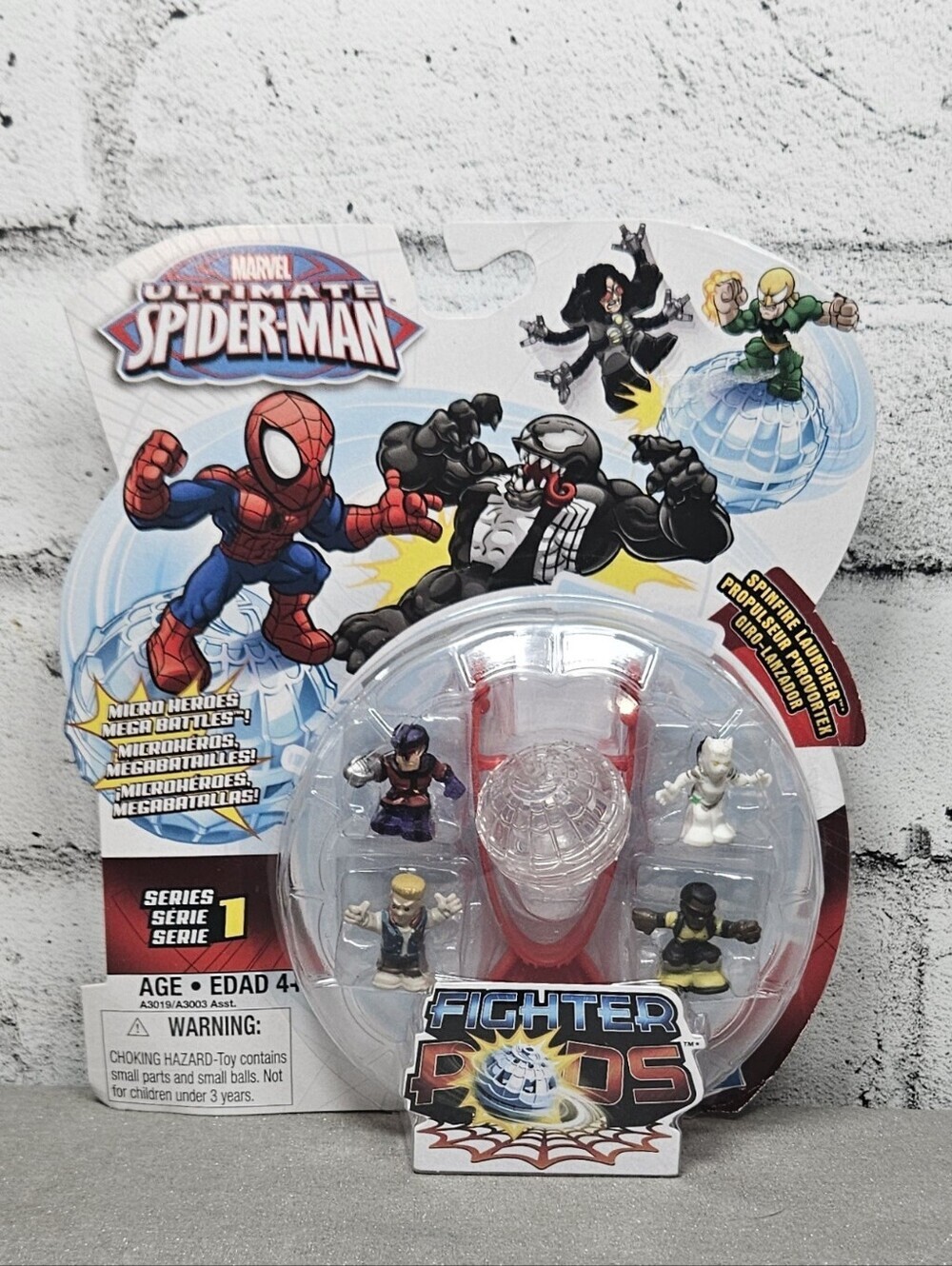 Marvel Ultimate Spider Man Fighter Pods Series 1 Figure Set Sealed
